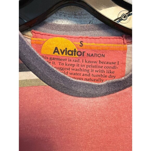 Aviator Nation Tulum Boyfriend Tshirt Size S - Picture 2 of 3